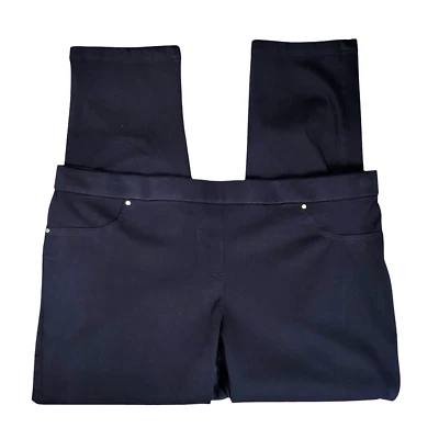 Rudy Rd Women Black Capri Petite Size PXL New Black Stretchy Jeans Casual - Image 1 of 4