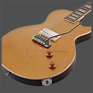 Guitarra eléctrica Heavy Relic Perry Gold Rush Axcess envejecida dorada antigua - Imagen 1 de 7