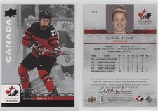 2017 Upper Deck Team Canada Juniors Black /5 Sarah Davis #37