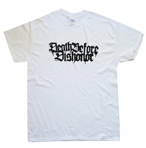 CAMISETA DEATH BEFORE DISHONOR tallas S M L XL XXL colores negro, blanco - Imagen 1 de 3