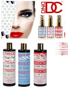 DND DC TOP & BASE COAT AVAILABLE (700/800/900) REFILL -16oz OR .06oz - U Pick!