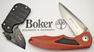 Boker Lock Blade Knives - Lot of Two - Solingen Made & Boker Plus Great to Carry - Image 1 of 4