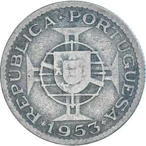 [#1356597] Coin, Angola, 2-1/2 Escudos, 1953 - Picture 1 of 2