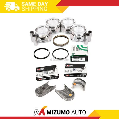 Rodamientos de varilla principal de pistones aptos para 83-87 Mazda 626 B2000 2,0 L SOHC FE Foto 1 de 4