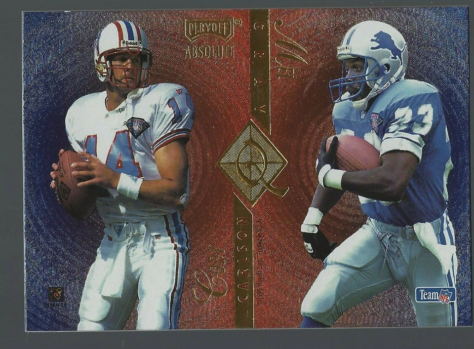 1995 Absolute Quad Series #Q23 Cody Carlson/Mel Gray/Chris Chandler/Ray Childres - Image 1 of 2