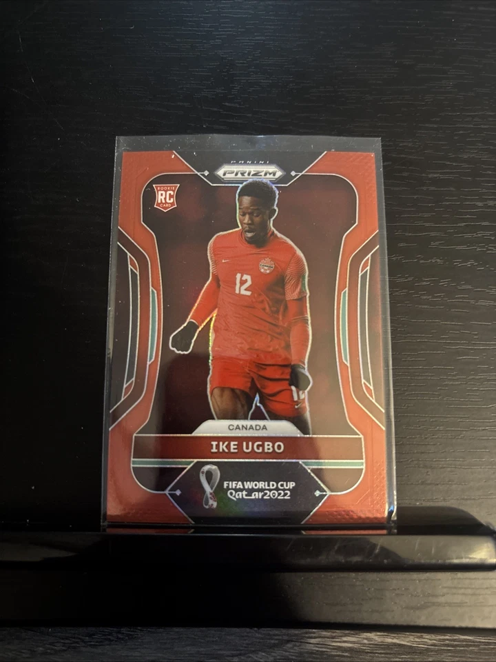Ike Ugbo 2022 Panini Prizm FIFA World Cup Rookie Prizms Red RC /399 Canada - Image 1 of 1