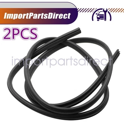 Par de sellos de puerta delantera derecha y derecha Weatherstrip para camioneta Dodge Ram 1500 2002-08 Foto 1 de 4