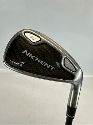 Nickent 3DX 7 Hybrid Iron Original SR2 Regular Flex Graphite Shaft 37 1/4” RH - Image 1 of 4
