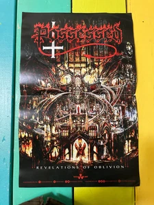 POSSESSED Revelations Of Oblivion promo poster Nuclear Blast 2019 metal original - Picture 1 of 1