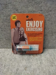 Instantly Enjoy Exercising Novelty Breath Spray Gag Gift - Picture 1 of 4