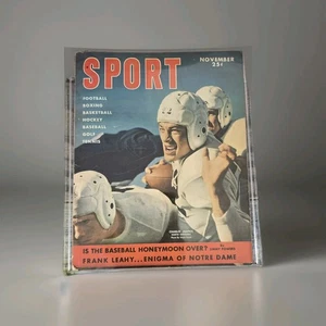 Sport Magazine November 1949 Charlie Justice North Carolina Cover Vintage Footba - Picture 1 of 12