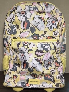 Vera Bradley Roller W/ Wheels Lighten Up Sport Backpack Sunny Garden Pattern - Picture 1 of 8