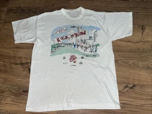 Vtg 1987 Diet Cherry Coke Coca Cola T Shirt Single Stitch - Picture 1 of 6