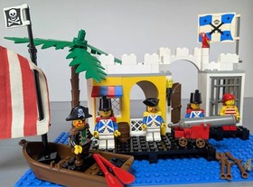 LEGO 6267 Lagoon Lock-Up Tavern Pirates Imperial Soldiers Minifigs