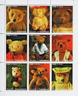 Somaliland Republic 1999 TEDDY BEARS Sheet (9) Perforated MNH
