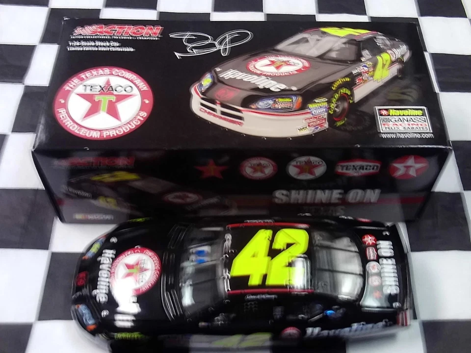 Jamie McMurray #42 2005 Charger Texaco Havoline Shine on Texas Action 1 24
