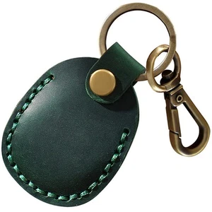 Leather Keychain Protector Locator Holster Access Card Holder* - Picture 1 of 8
