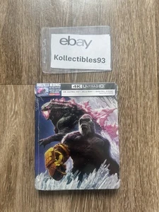 Godzilla x Kong: The New Empire Steelbook 4K Ultra HD + Blu-ray Walmart NEW - Picture 1 of 2