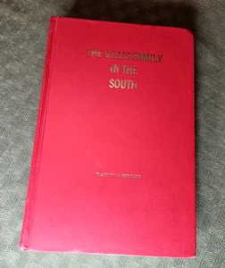 Die GILLIS-FAMILIE im SÜDEN von Metcalf, 1975 gebunden, Gillies Genealogie - Bild 1 von 8
