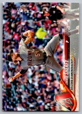 2018 Topps Jimmie Sherfy Rookie Arizona Diamondbacks #174 - Image 1 of 2
