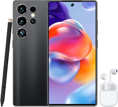Smartphone,4G Telefono Cellulare Con Penna,6.8 HD Telefono,4Gb+64Gb,Android 12,3 - Immagine 1 di 4