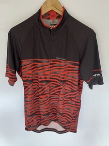 Northwave Radtrikot Point Break | Herren | schwarz/rot/grau | XL | selten - Bild 1 von 9