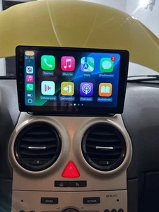 Autoradio Navigatore Android 14 Wi-Fi 5G QLED RDS GPS CarPlay Opel Corsa D Adam - Foto 1 di 5