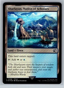 Sharlayan, Nation of Scholars Foil Final Fantasy Magic the Gathering MTG - Picture 1 of 2