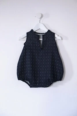 Summer Baby Romper Paper sewing Pattern and online tutorial - Image 1 of 4