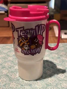 Vintage - Whirley Brand- 1998 Girl Scouts Cookie Travel Cup Team Up And Win - Picture 1 of 8