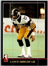 1986 Jogo CFL Football #8 Lance Shields #28 V45014