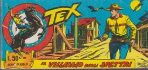 Seltener original italienischer Comic TEX SERIE PUEBLO # 21 Jahr 1965 IL VILLAGGIO D - Bild 1 von 2