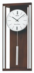 Seiko Westminster Chime Battery Pendulum Wall Clock QXH068B - IMPERFECTIONS - Picture 1 of 20