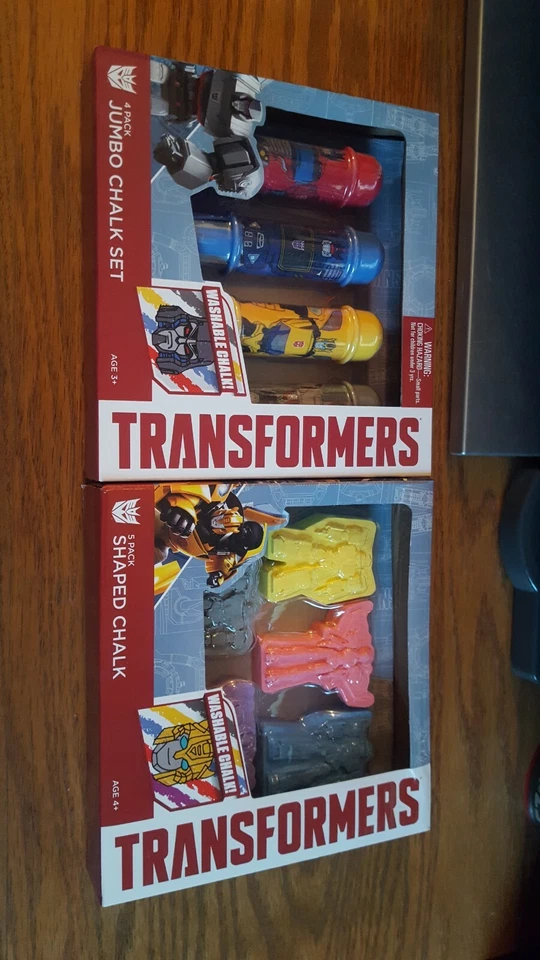 Transformers Chalk set or 2  - Image 1 of 1