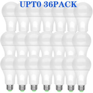 32 LED Light Bulbs 15W Eq. 100W Replacement Daylight Cool White 6500K A19 E26