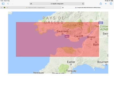 C MAP  NT+ 2010 . BRISTOL TO MILFORD HAVEN - Image 1 of 2