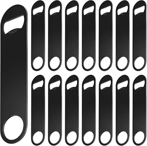 Stainless Steel Beer Bottle Opener Set – 15 Pack, Durable & Double-Headed Design - Picture 1 of 8