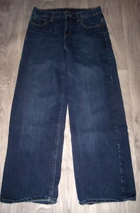 Boys Old Navy Jeans Size 14 Reg Straight Leg (LOOSER FIT) Adjustable Waist T7 - Picture 1 of 4
