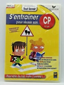CD-ROM PC / MAC date de sortie 2008 " S'entraîner pour réussir son CP " 6/7 ans - Photo 1/3