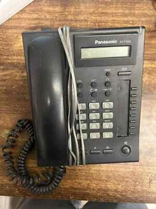 TELEFONO PANASONIC KX-T7668SP-B Nero cod NVM38 - Foto 1 di 1