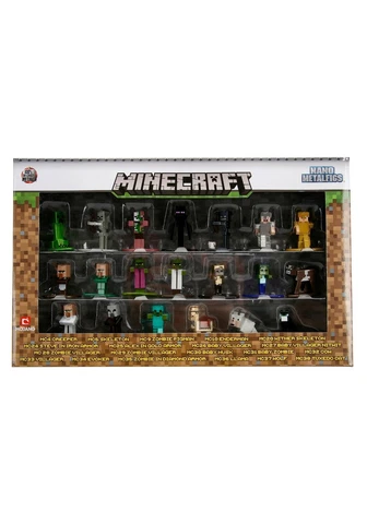Jada Toys Minecraft 20-Pack Wave 1 Nano MetalFigs Cover