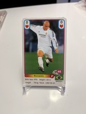 Ronaldo Nazario 2002 akas akbalik football Stars New Season Card #8H 🔥