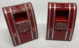 Lot Of 2 EST Edwards SIGA-270 Fire Alarm Pull Station - Picture 1 of 4
