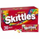 SKITTLES Original Candy 2,17 onces 36 packs individuels
