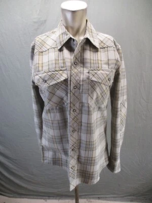 L.L.Bean Size S Mens Plaid Wool Blend Long Sleeve Button Up Flannel Shirt 803 - Image 1 of 4