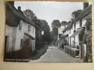B&W R/P Postcard - THURLESTONE VILLAGE, KINGSBRIDGE. Unused. - Picture 1 of 1