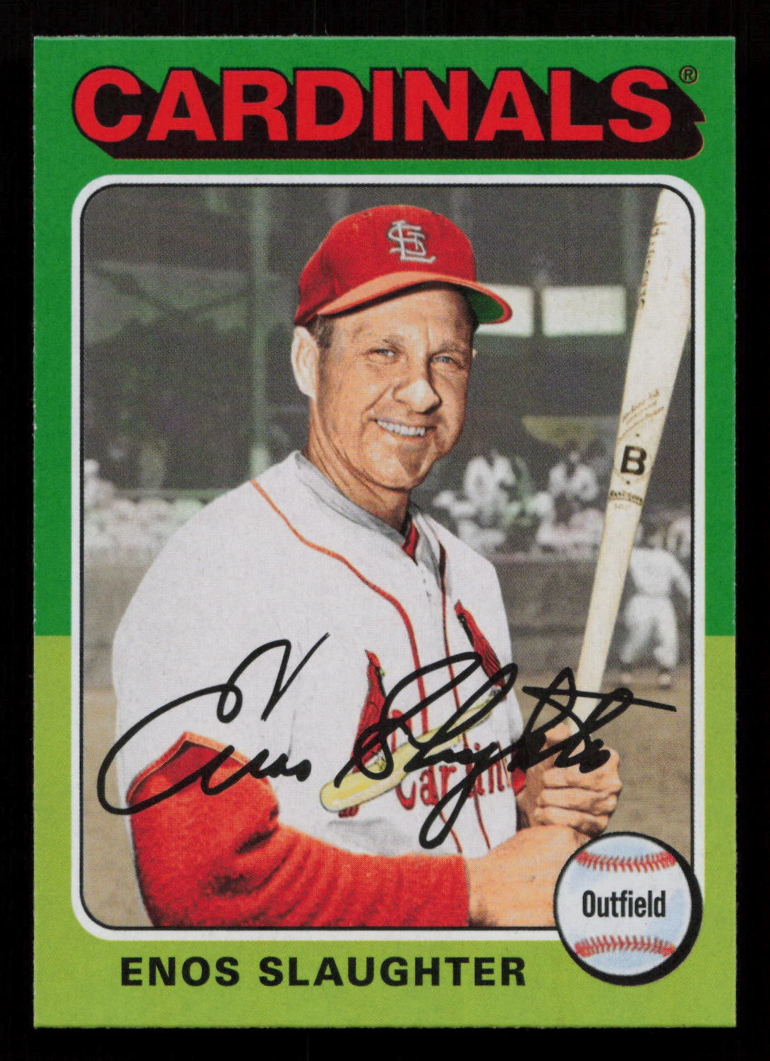 2019 Topps Archives Enos Slaughter #182 St. Louis Cardinals Baseball Card