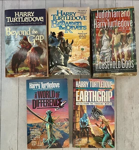 HARRY TURTLEDOVE Lot of 5 ALTEERNATE HISTORY & SCI-FI, TOR & DEL REY VG 1990s - Picture 1 of 10