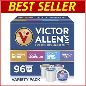 Diverse Coffee Selection - 96 Count K-Cup Pods: Enjoy Morning, Donut Shop, More! - Picture 1 of 11