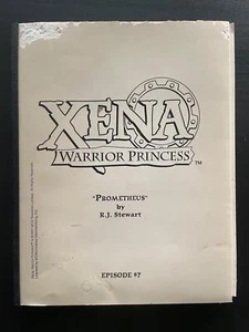 Xena: Warrior Princess, Shooting Draft Script Episode #7 Prometheus R.J. Stewart - Imagen 1 de 4